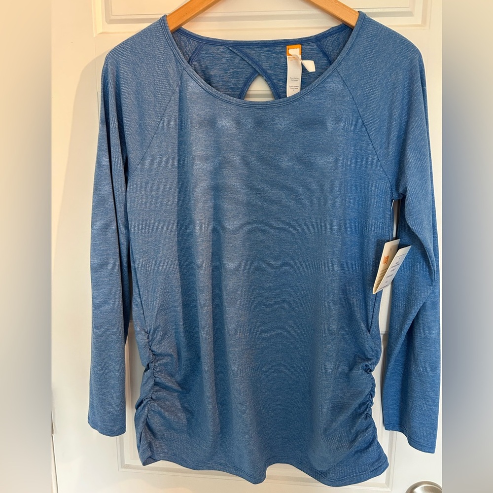 Lucy Women’s Blue Yoga Top